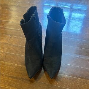 INC International Concepts Black Heeled Boots